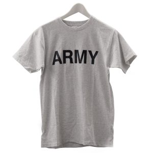 T-Shirt Logo ARMY grau