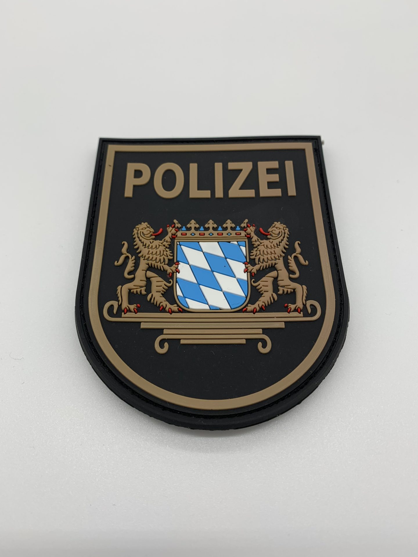 München Polizei K-9 DHF Klett BRUST Abzeichen Patch Bundespolizei BPolD BAYERN 