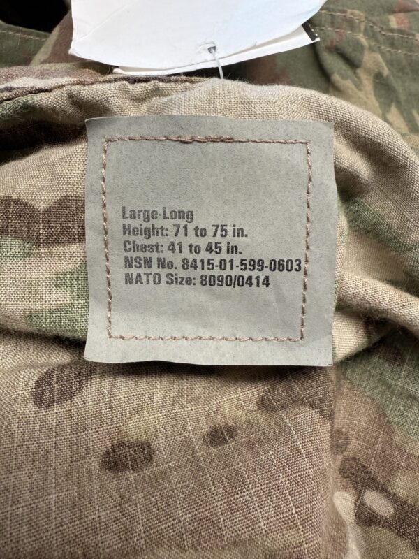 US ARMY FELDBLUSE MULTICAM- FLAME RESISTANT- NEU – Bild 6