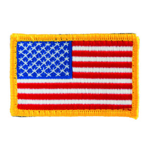 MIL-TEC Patch- USA HOHEITSABZEICHEN- mit Klett