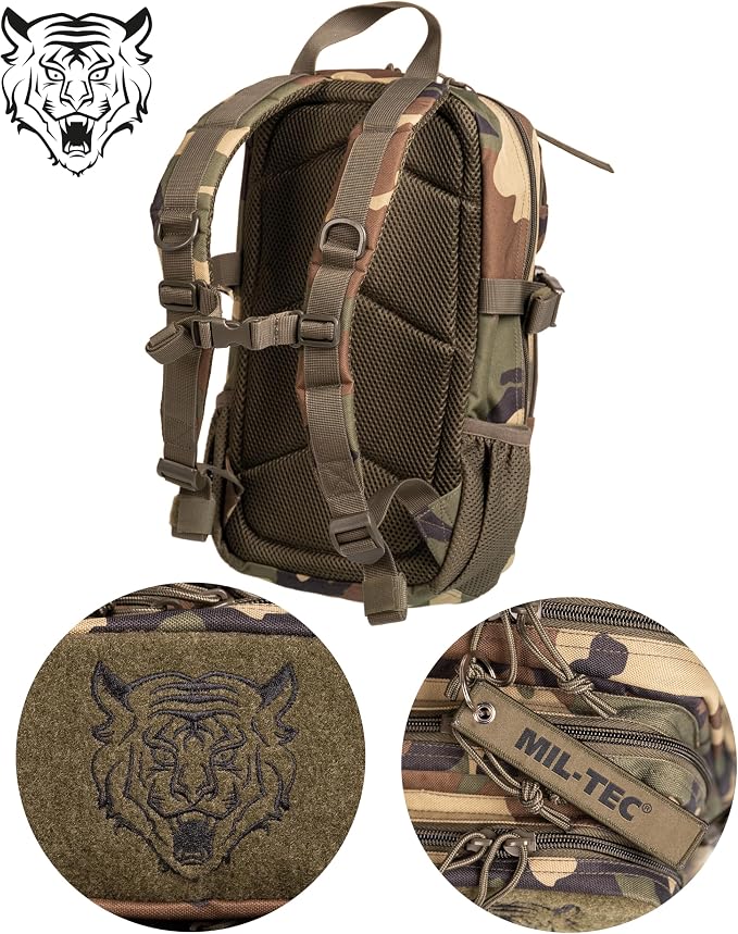 MIL-TEC US ASSAULT PACK KIDS- WOODLAND – Bild 3